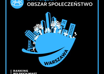 Warszawa wygrywa w Rankingu Polskich Miast Zrównoważonych