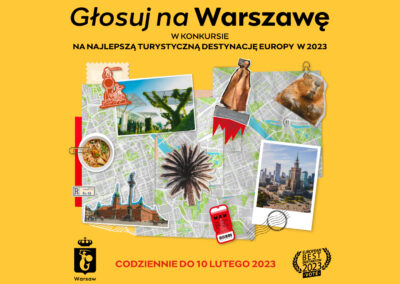 Warszawa kandydatem na najlepszy kierunek turystyczny 2023